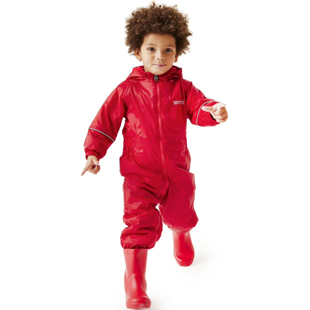 Regatta Dinosaur Peter Storm Waterproof Suit Peter Storm Infants' Fleece Lined Waterproof Suit