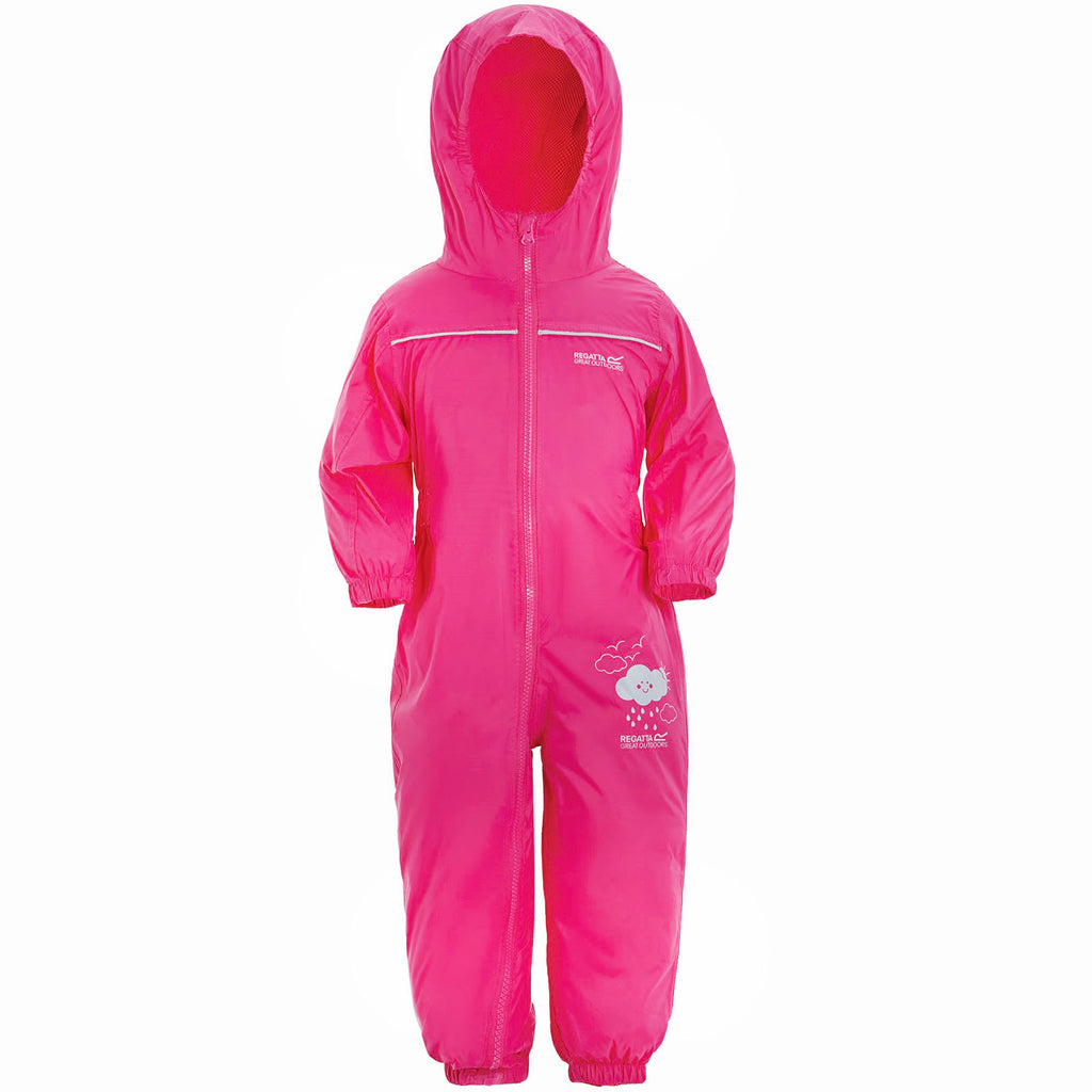Combinaison De Pluie Enfant Regatta Puddle IV – Imperméable Respirant, Capuche, Camo Cypress, Tailles 3XL (60-72)