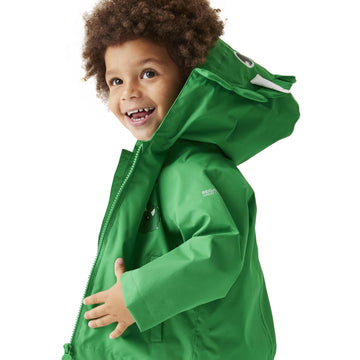 Regatta Kids Animal Print Hooded Waterproof Jacket – Avenue 85