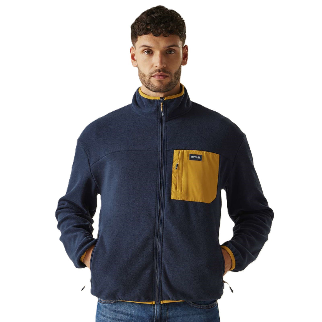 Navy/Mustard