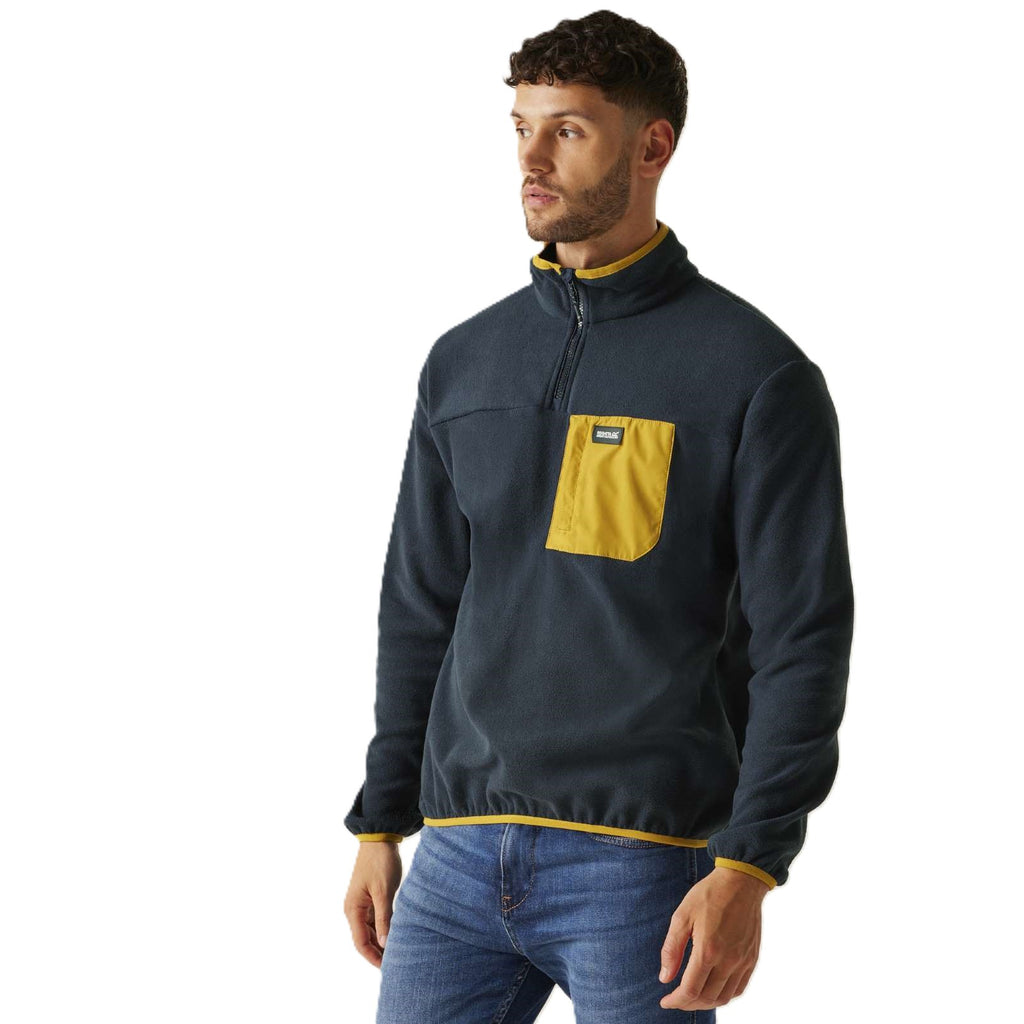 Navy/Mustard