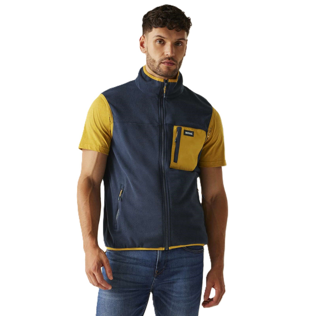 Navy/Mustard