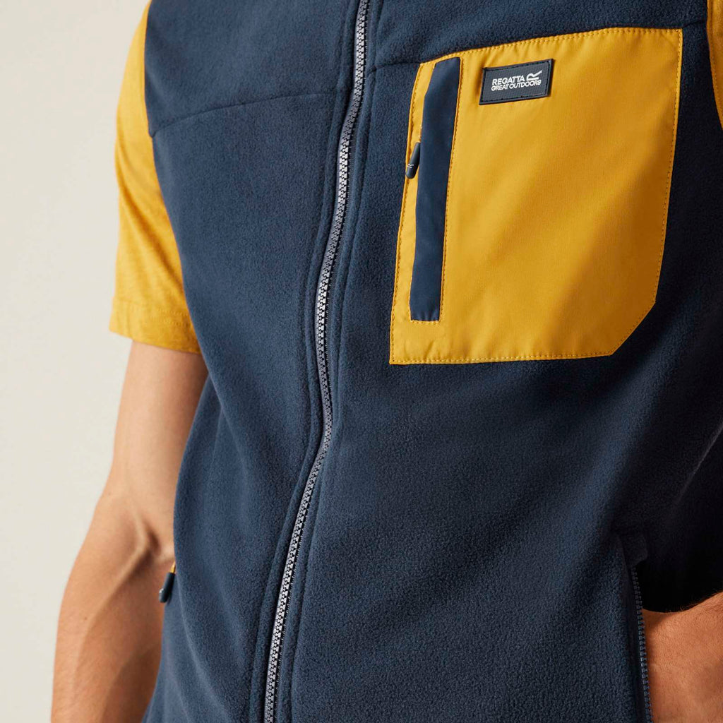 Navy/Mustard