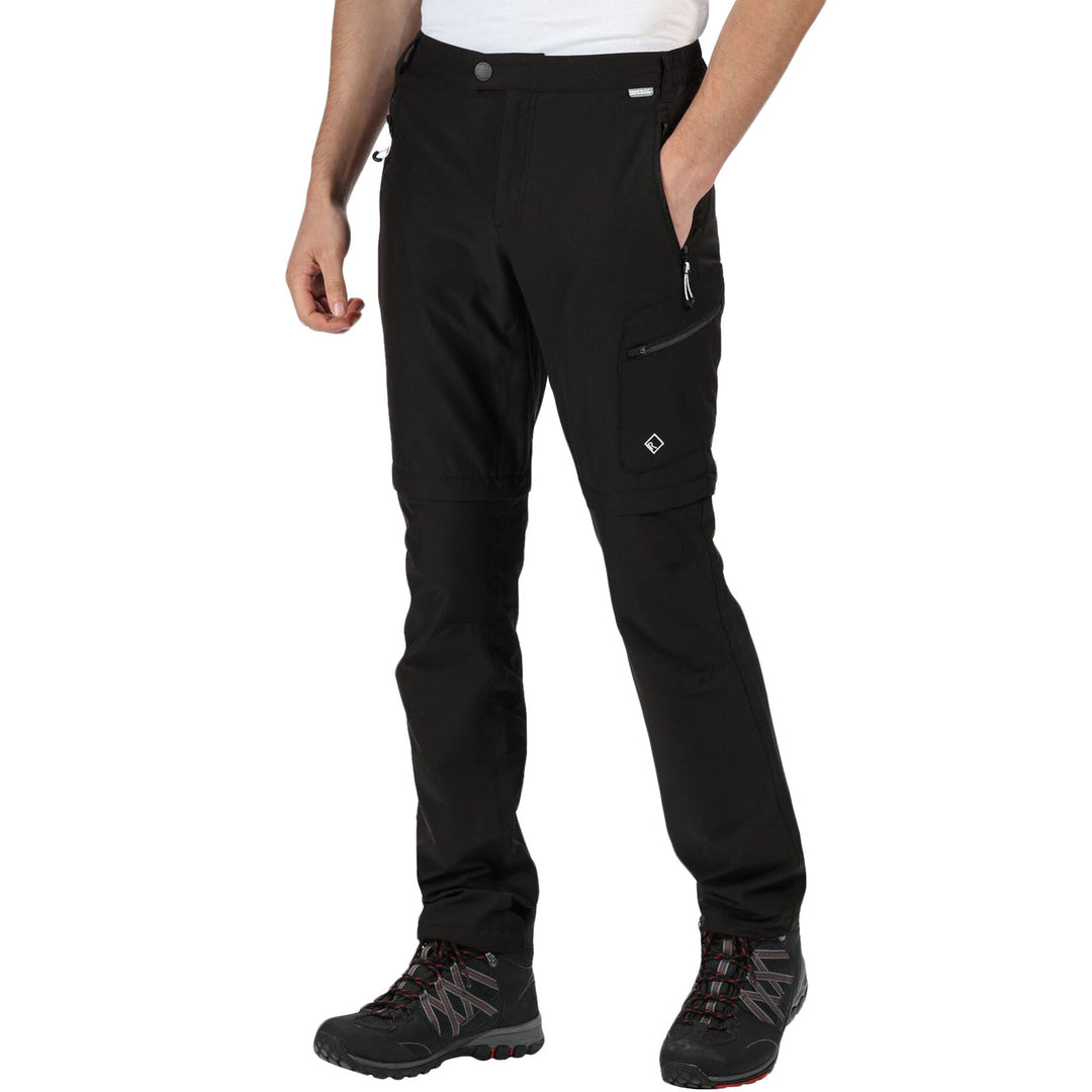 Regatta Mens Highton Zip Off Walking Trousers Black – Avenue 85