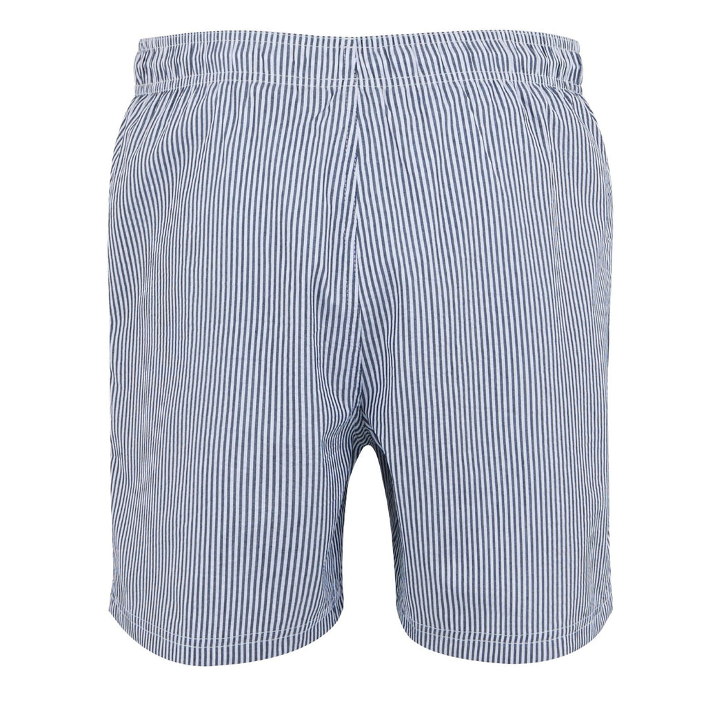 Navy Seersucker Stripe