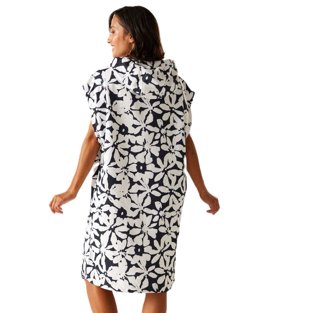 Navy White Floral