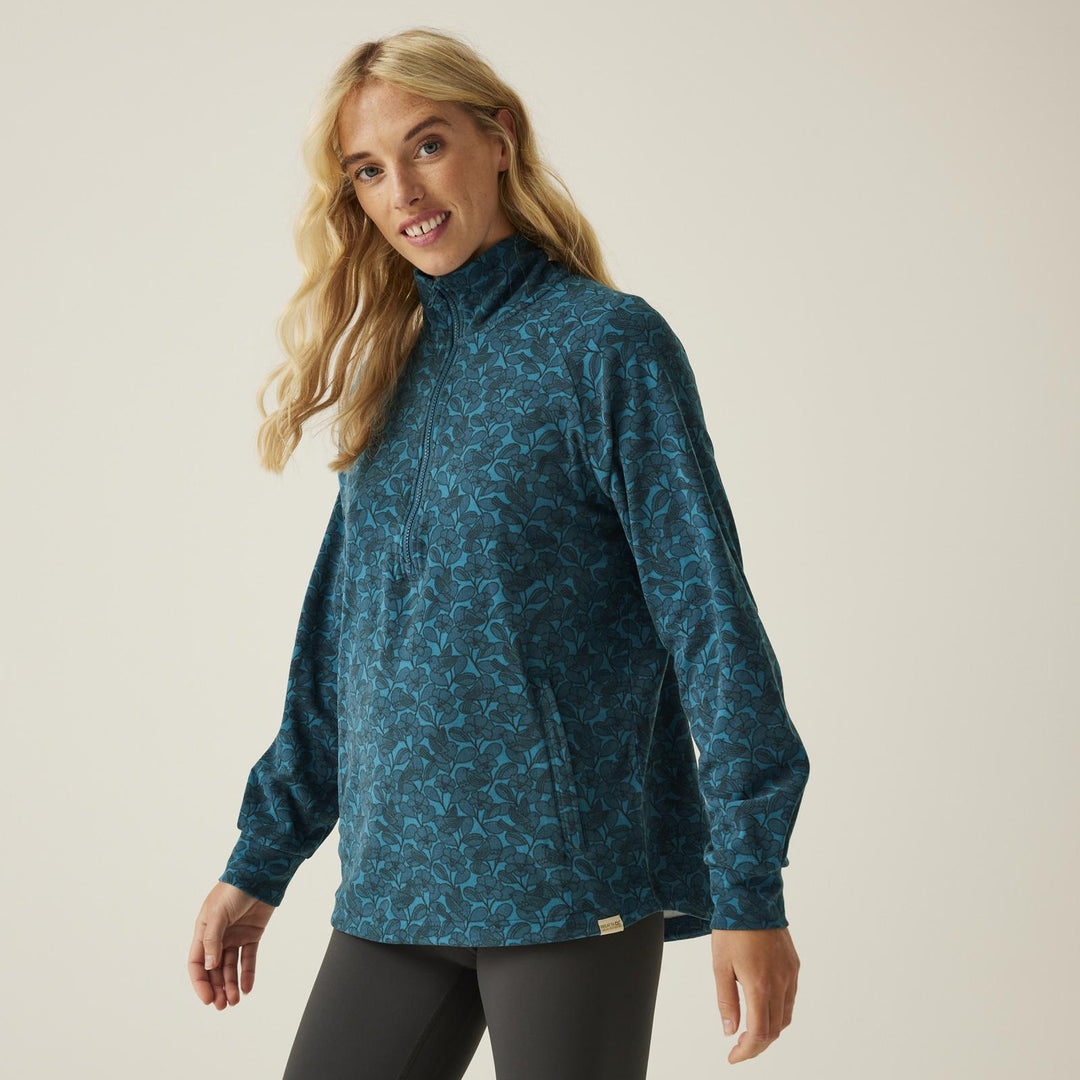 Regatta Orla Winter Tee, Camiseta Mujer, Berry Bubble Blue