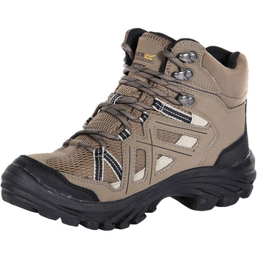 Regatta Womens Burrell II Waterproof Walking Boots Walnut