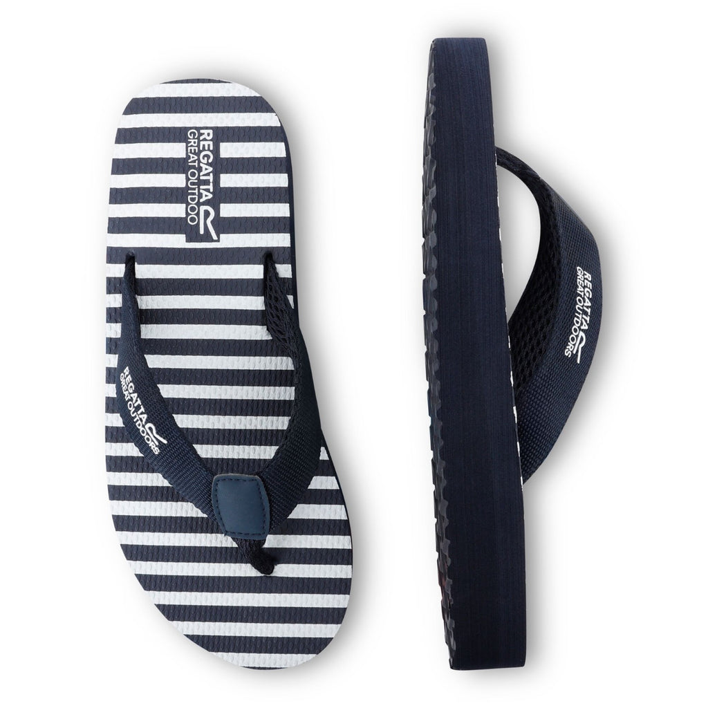 Navy/White Stripe