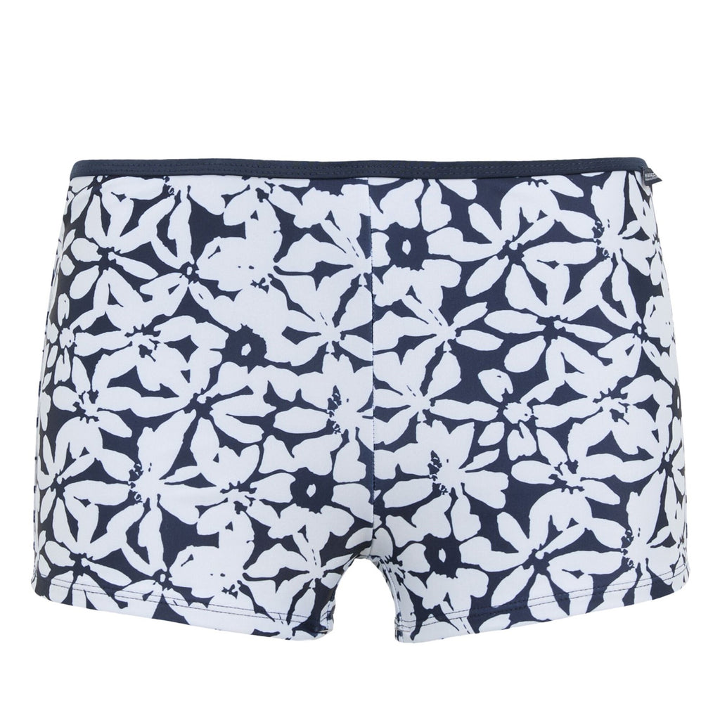Navy/White Large Floral