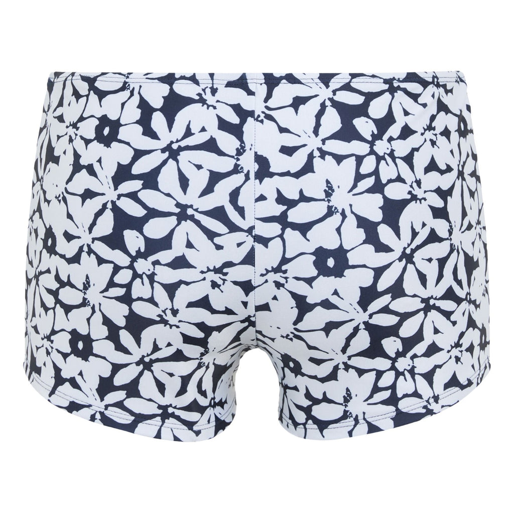 Navy/White Large Floral