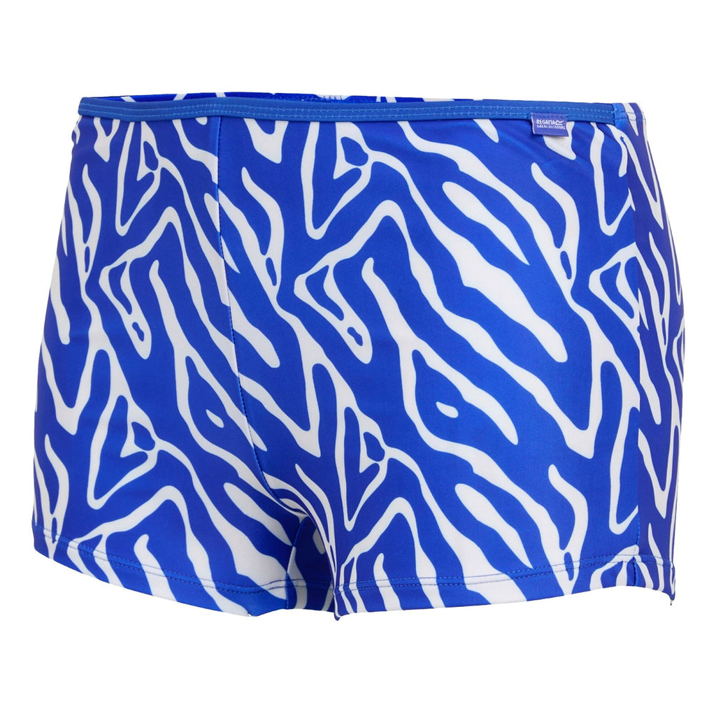 Brightest Blue Abstract Print