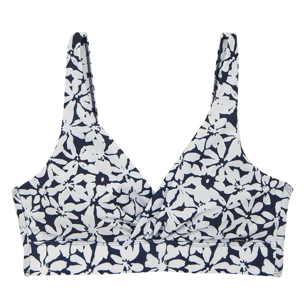 Navy/White Large Floral