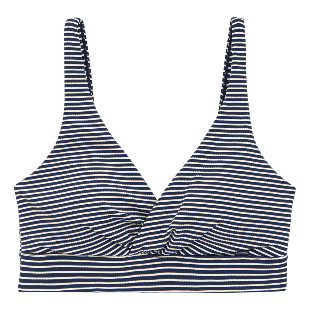 Navy/White Seeksucker Stripe