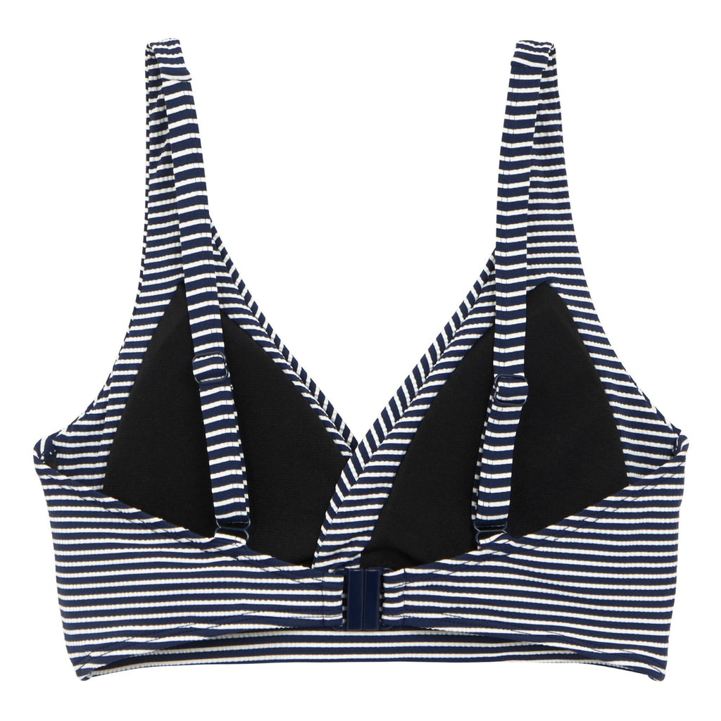 Navy/White Seeksucker Stripe