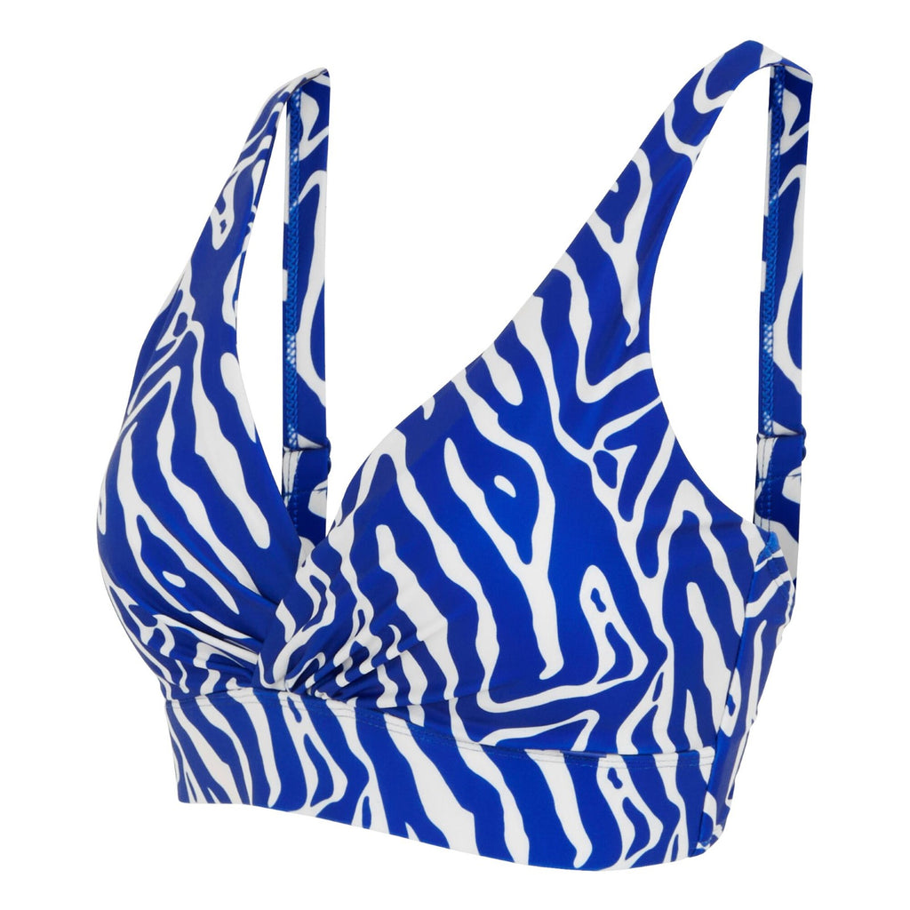 Brightest Blue Abstract Print