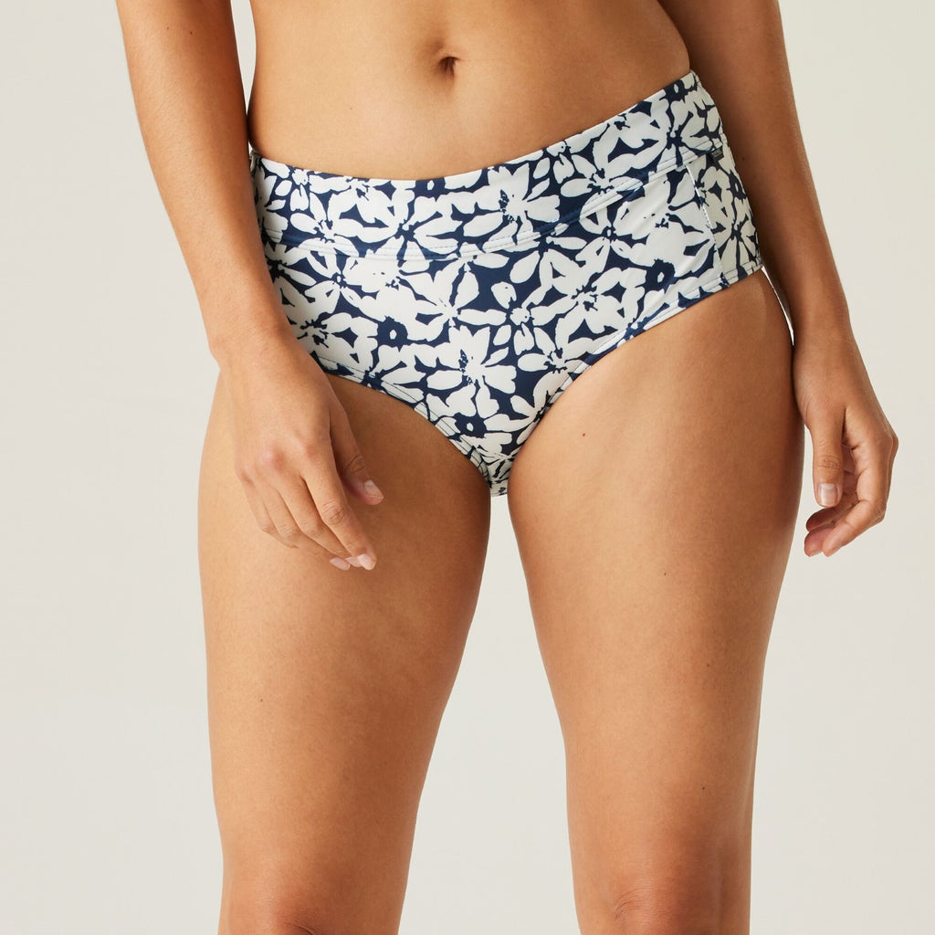 Navy/White Large Floral