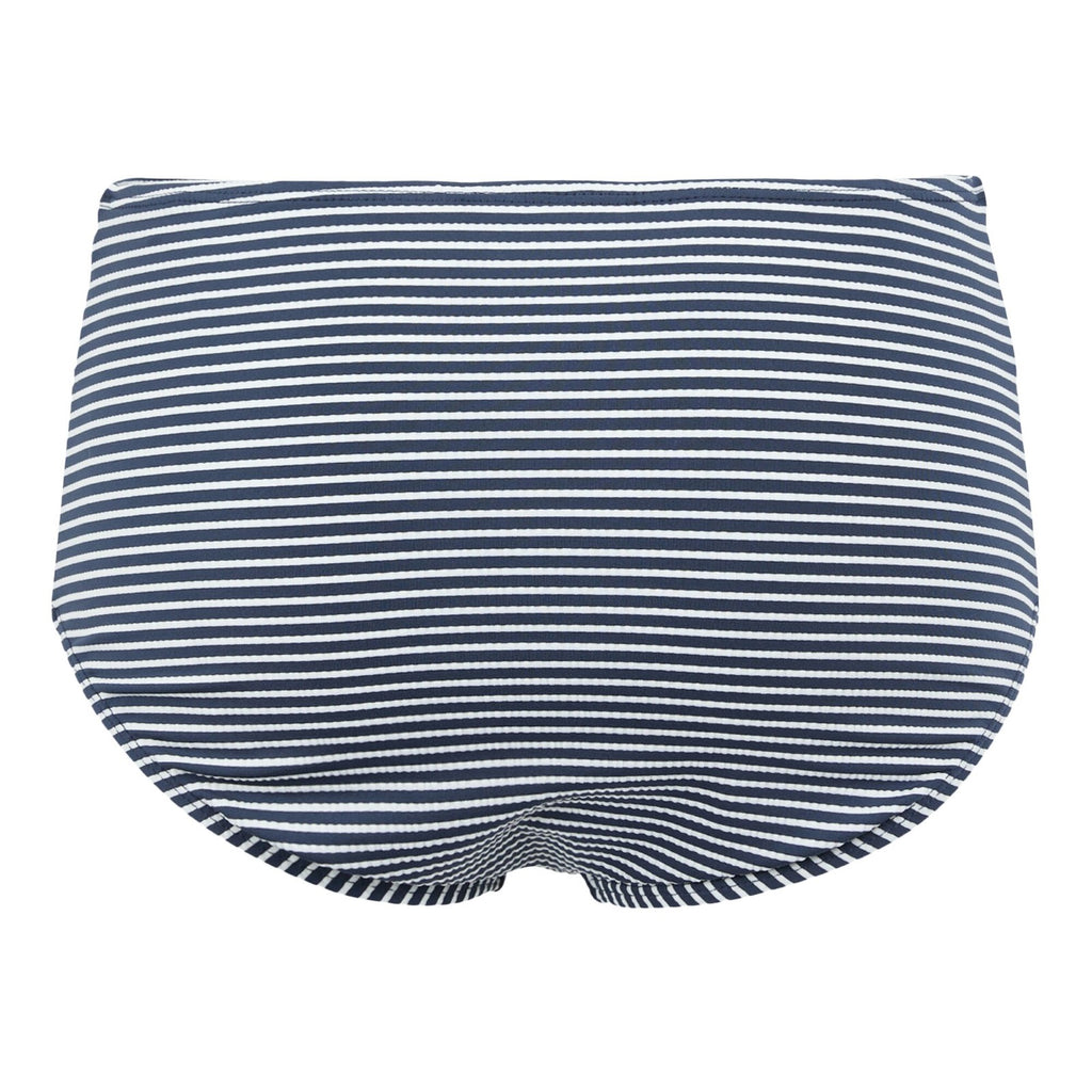Navy/White Seeksucker Stripe