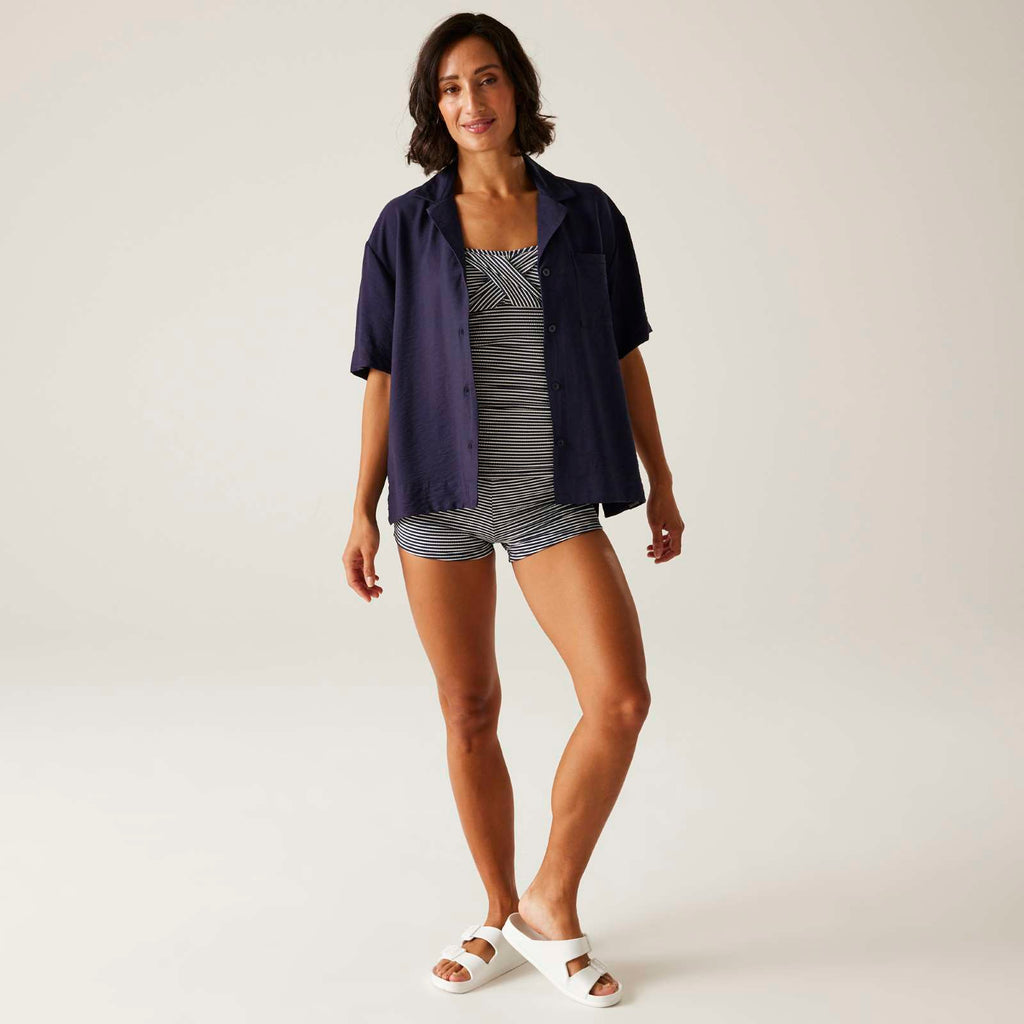 Navy/White