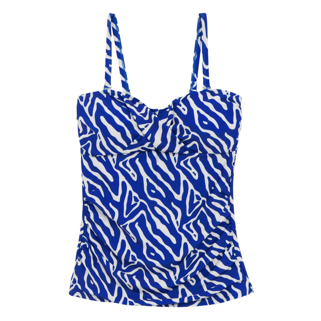 Brightest Blue Abstract Print