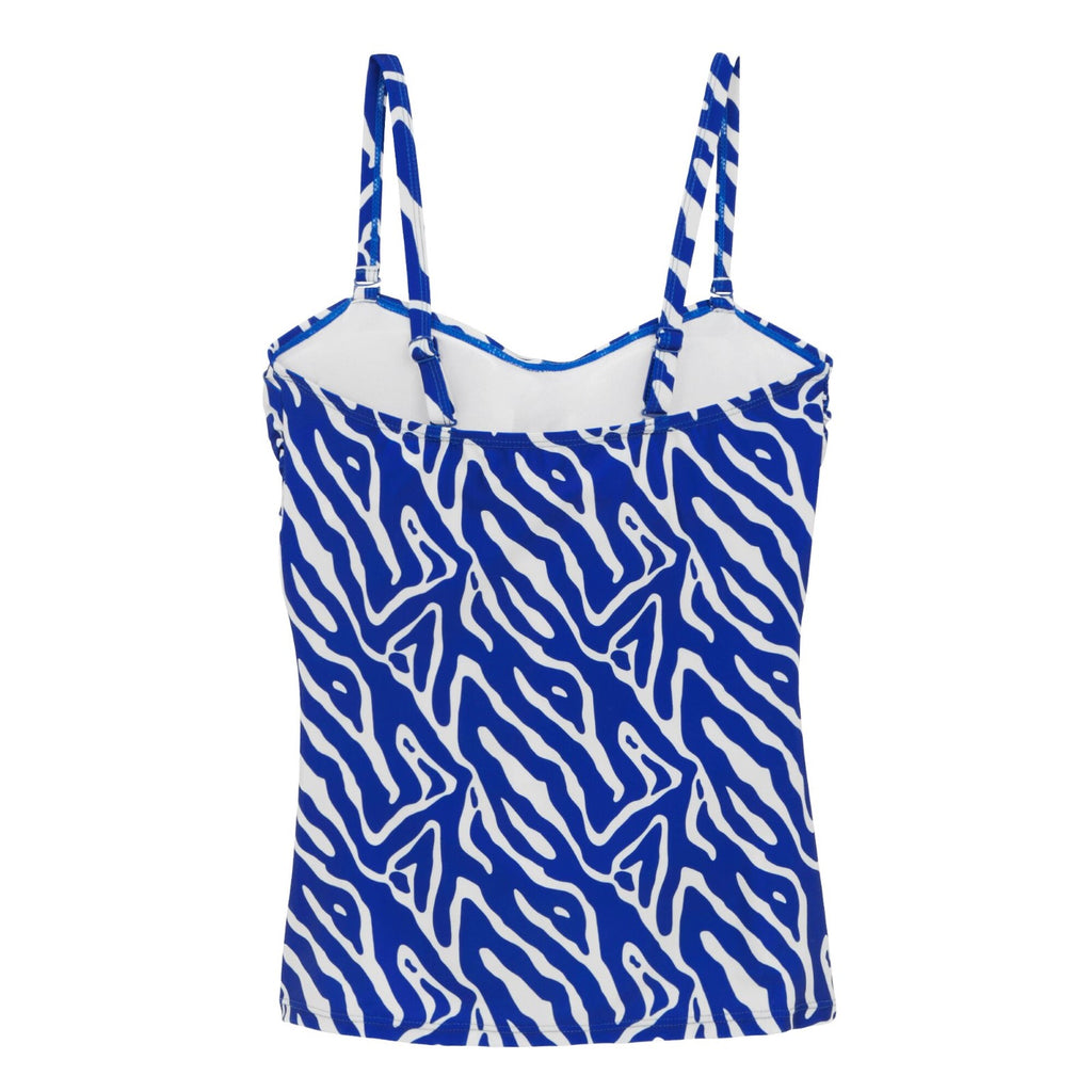 Brightest Blue Abstract Print
