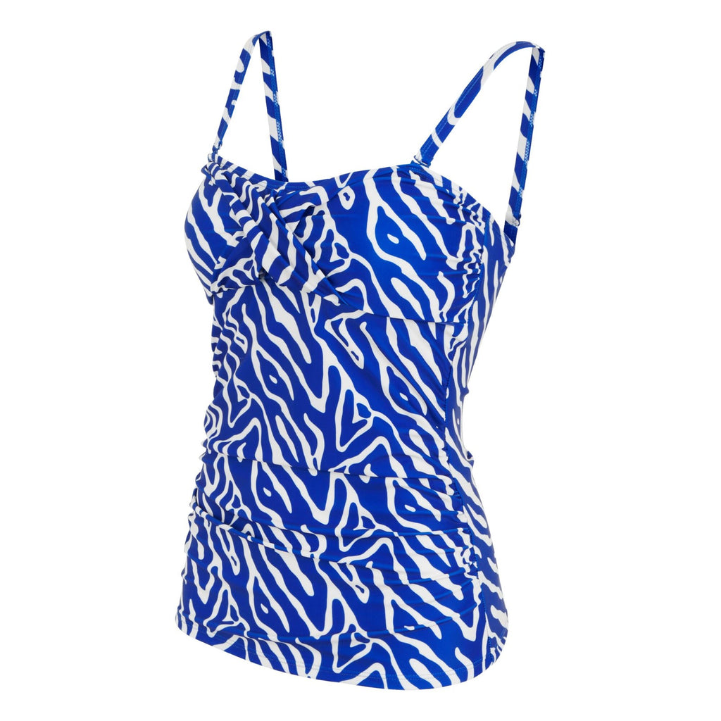 Brightest Blue Abstract Print