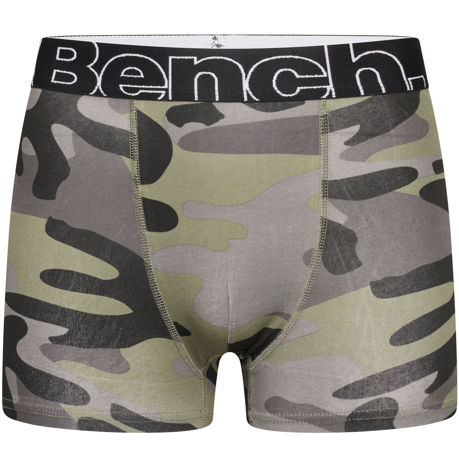 Bench Mens Selden 3 Pack Shorts Waistband Boxer Avenue Logo – 85
