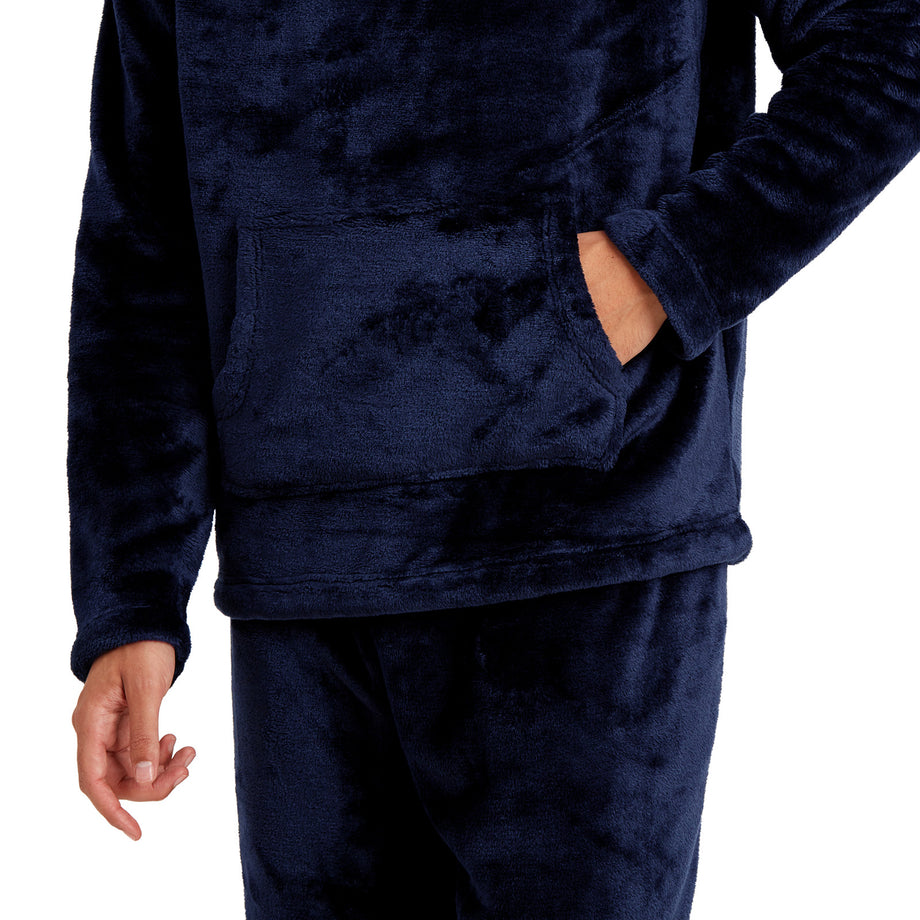 Snuggaroo Mens Soft Fleece Hooded Loungewear Set – Avenue 85