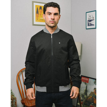 Lambretta Mens Two Tone Check Bomber Jacket – Avenue 85