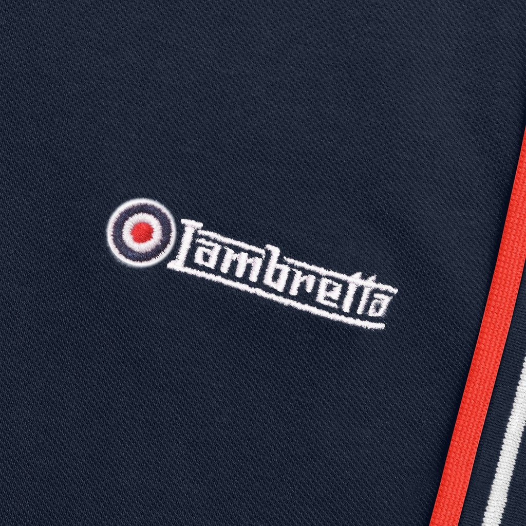 Dark Navy (White/Red)