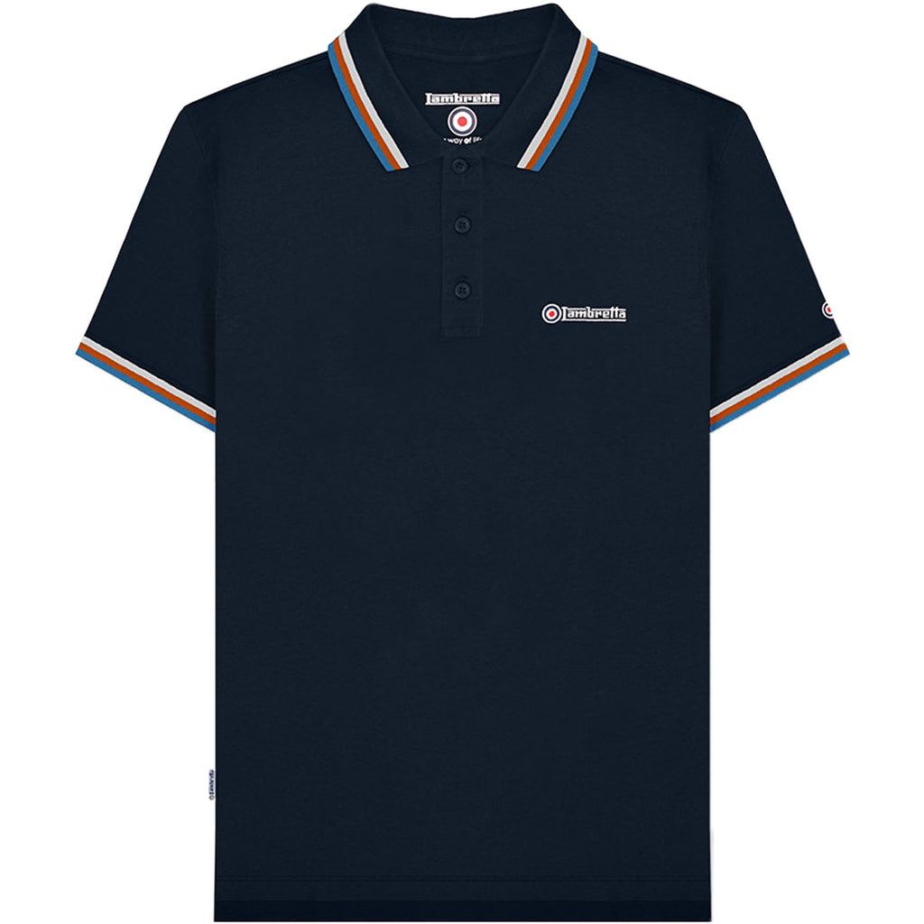 Navy/White/Orange/Azura