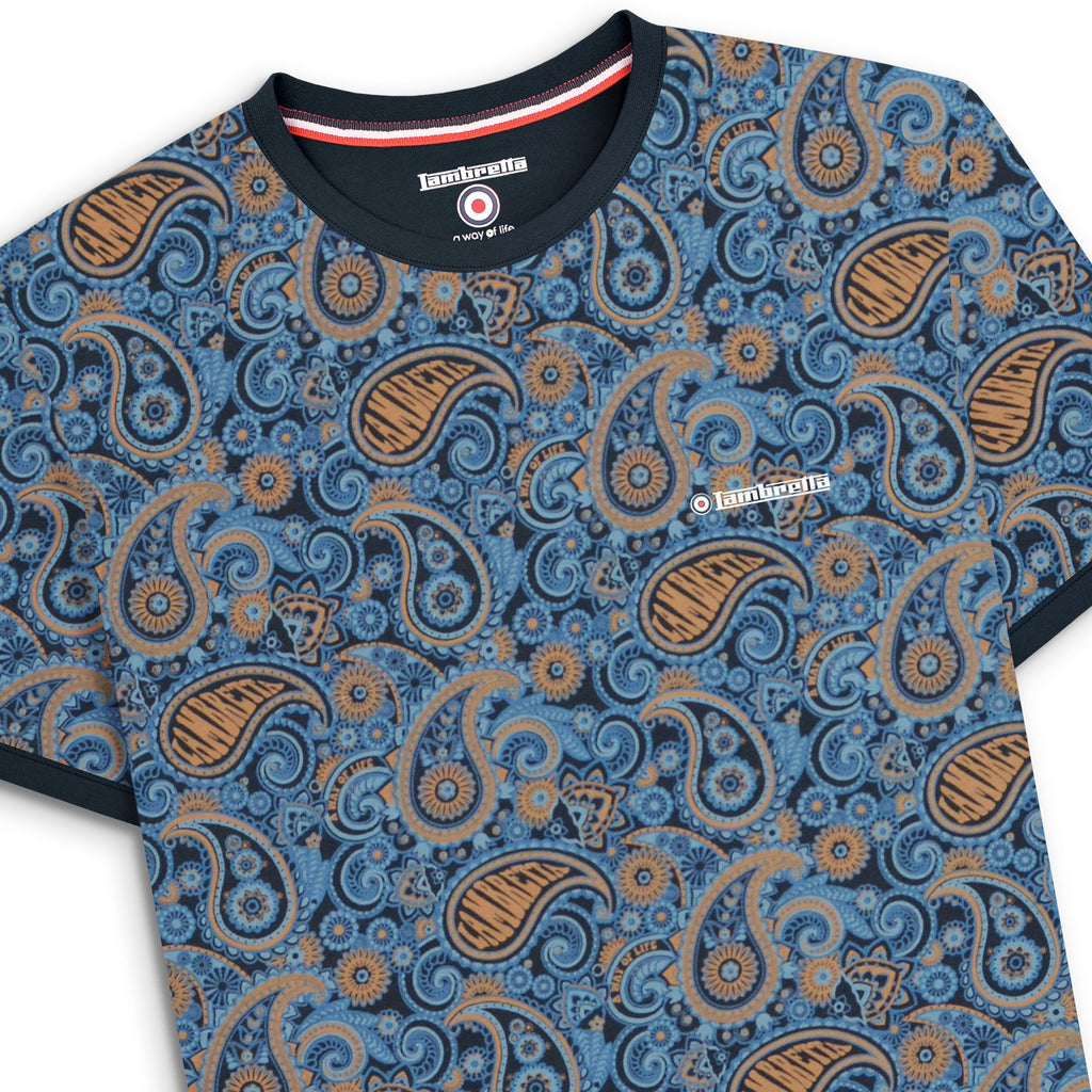 Navy/Tobacco