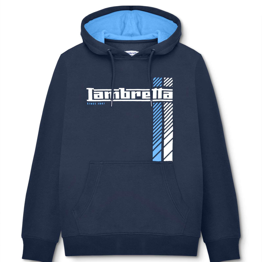 Lambretta Mens Racing Stripe Hoodie – Avenue 85