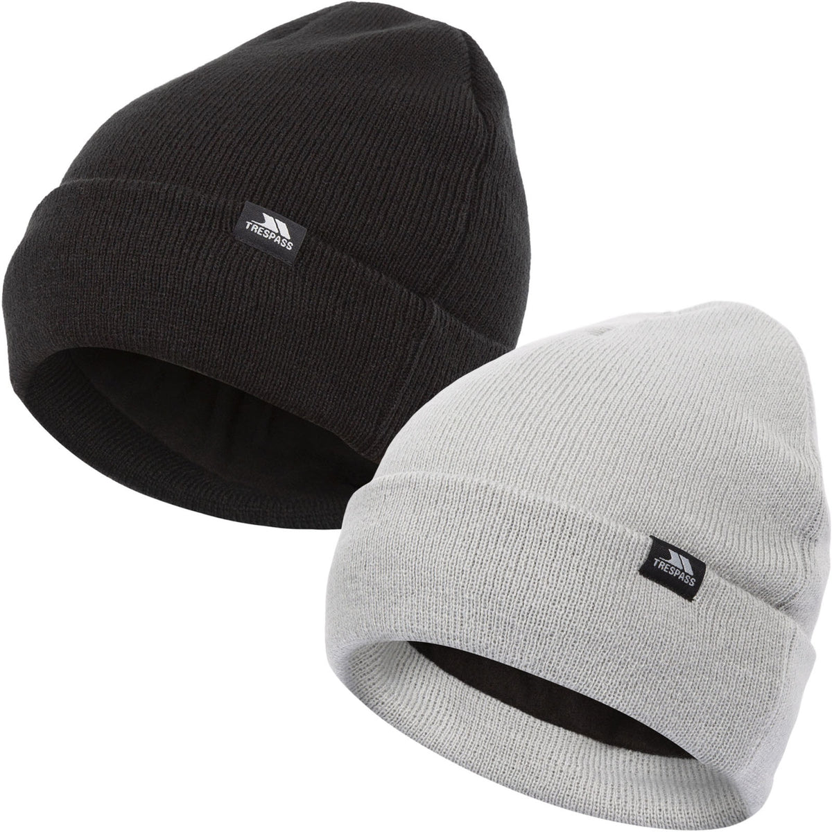 Trespass Adults Beanie Hat Fleece Lined Mayfly 5045279053390
