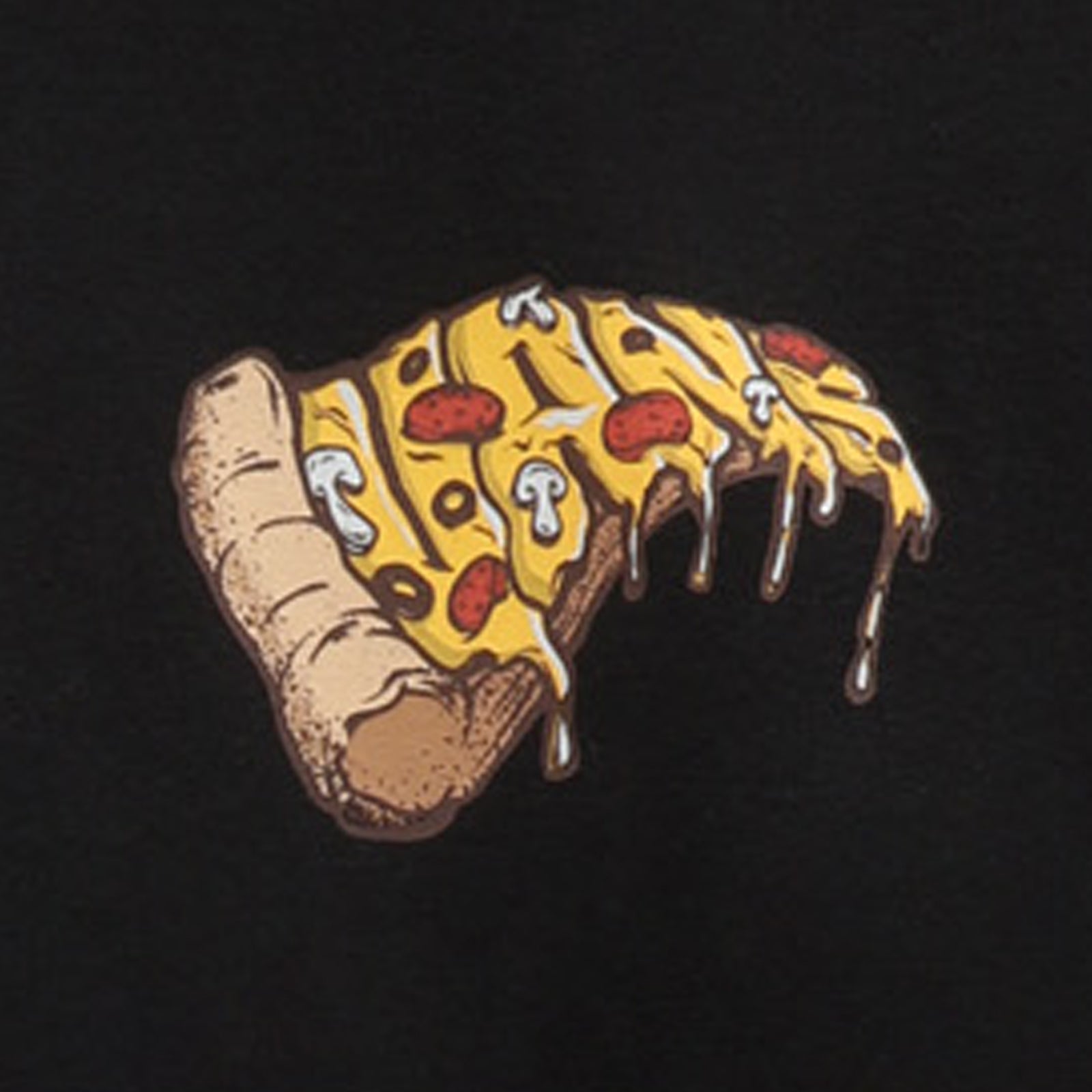 Vans store pizza shirt