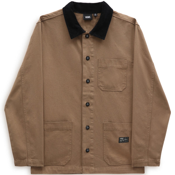 Vans Mens Factory Chore Buttoned Long Sleeve Utility Jacket India In Avenue 85