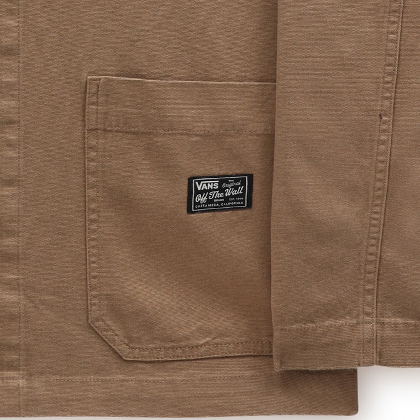 Vans Mens Factory Chore Buttoned Long Sleeve Utility Jacket