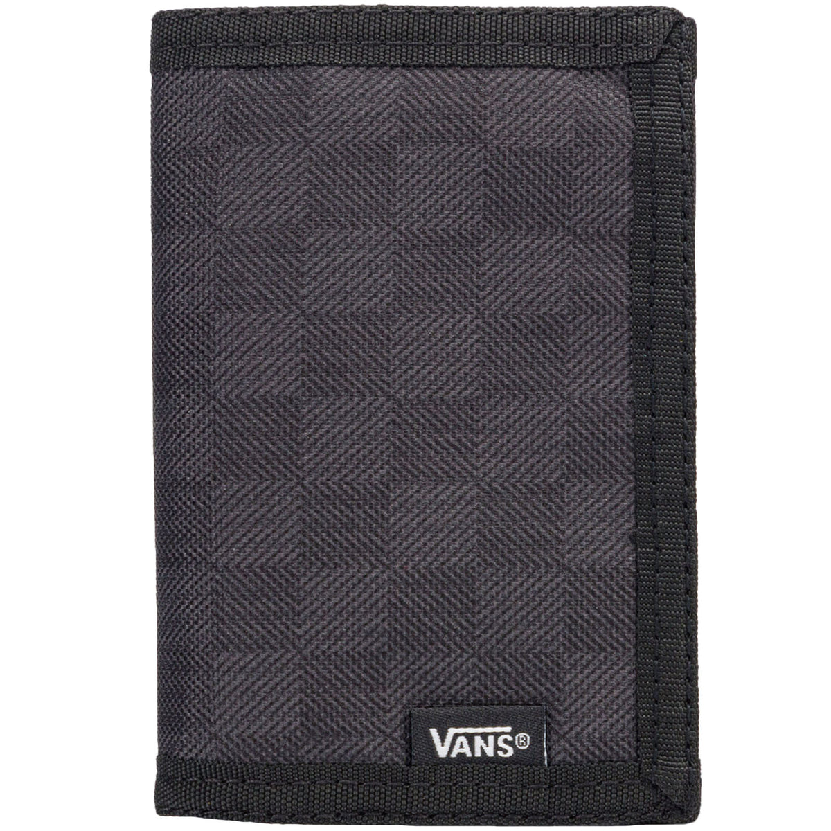 Vans Mens Slipped Tri-Fold Wallet - Black/Charcoal – Avenue 85