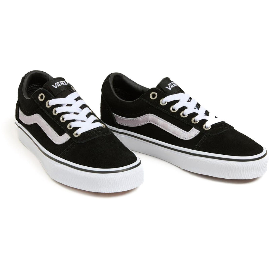 Black low rise vans hotsell