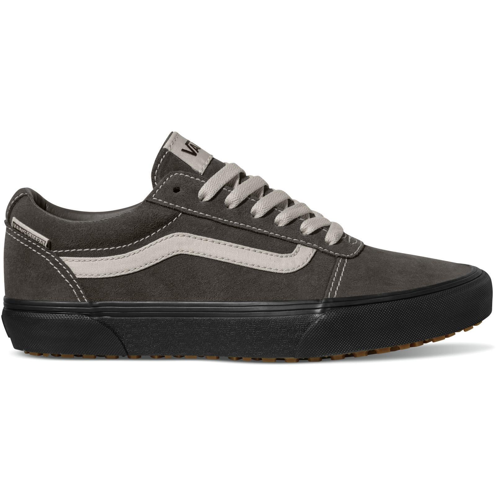 Sneaker Vans Ward Grey Leather Vans Shoes Vans Mens Ward Vansguard
