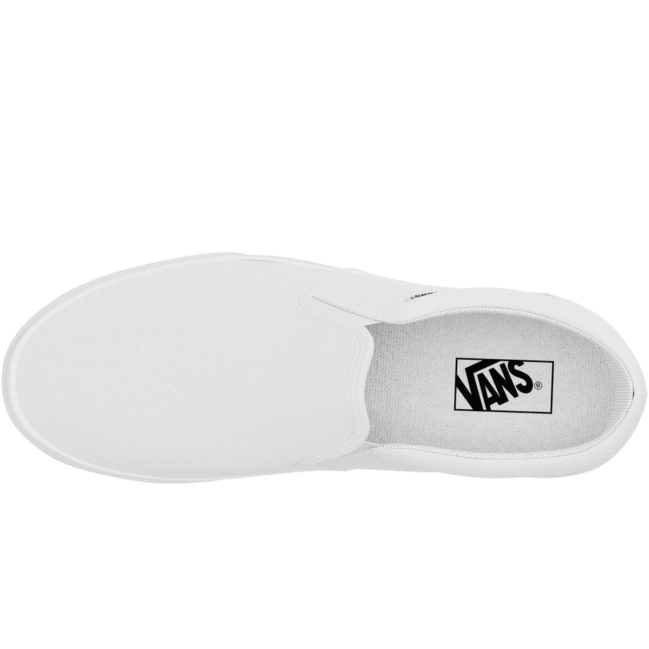 Vans asher womens white sales