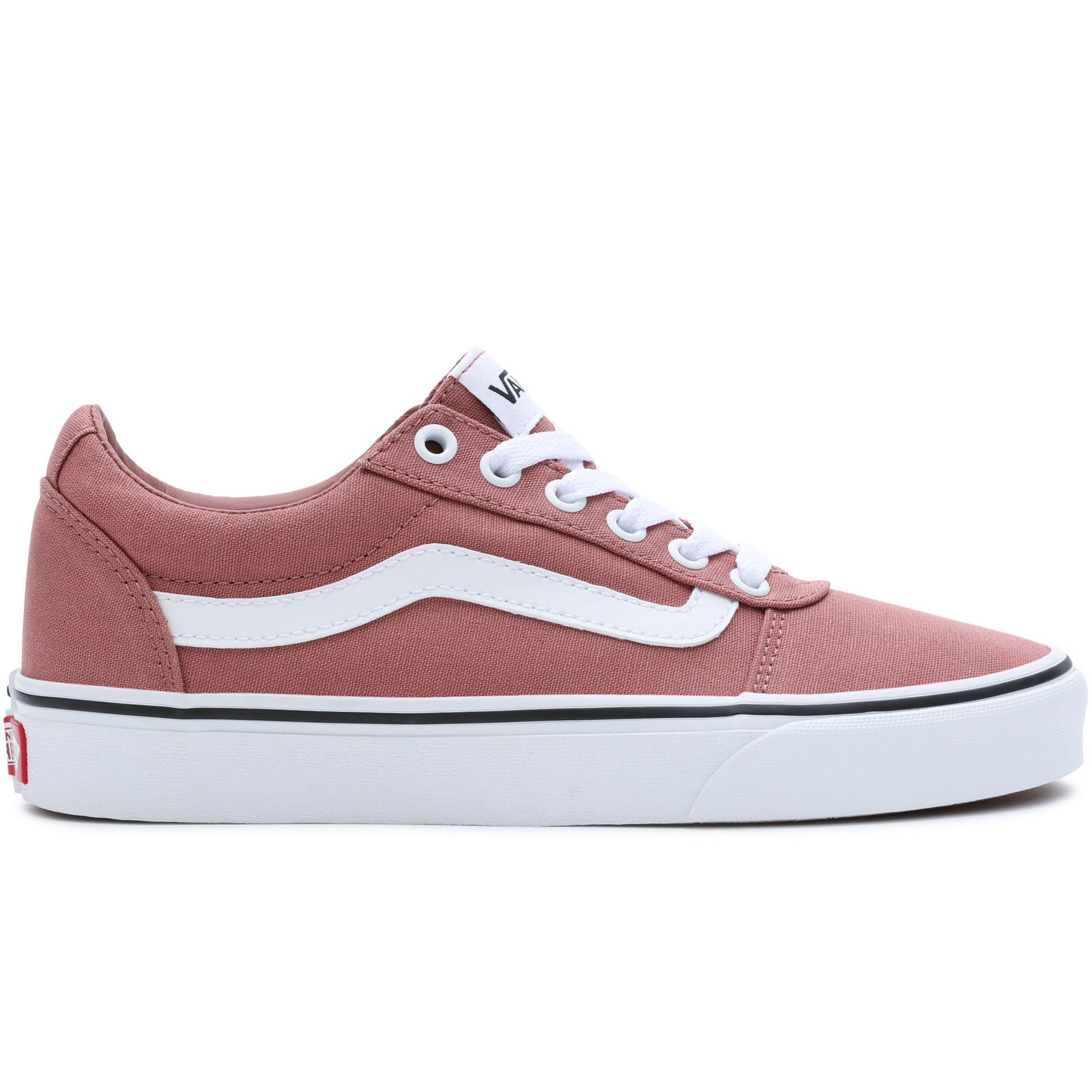 Vans Womens Ward Low Rise Lace Up Retro Trainers