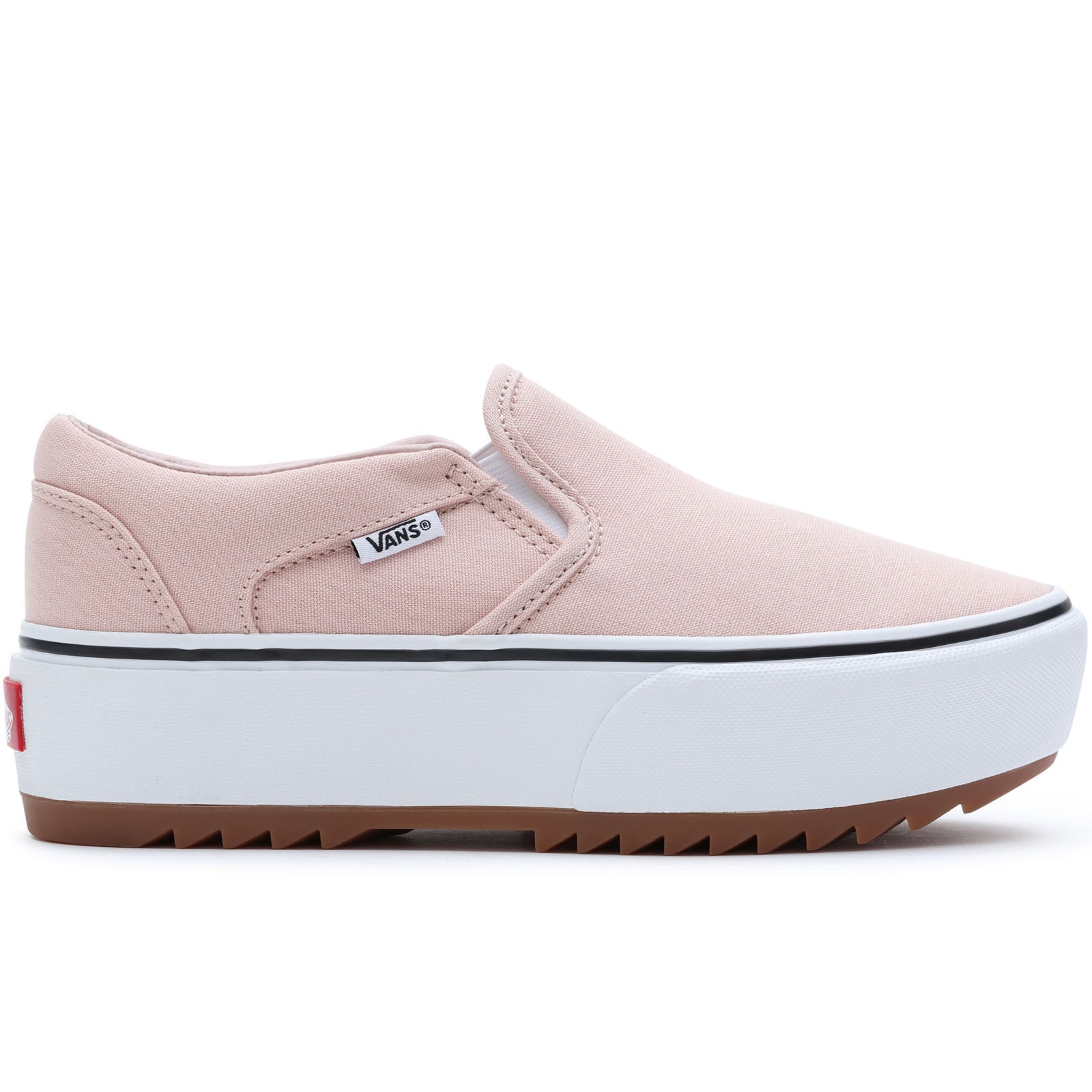 Vans Womens Asher Platform Slip On Low Rise Trainers – Avenue 85