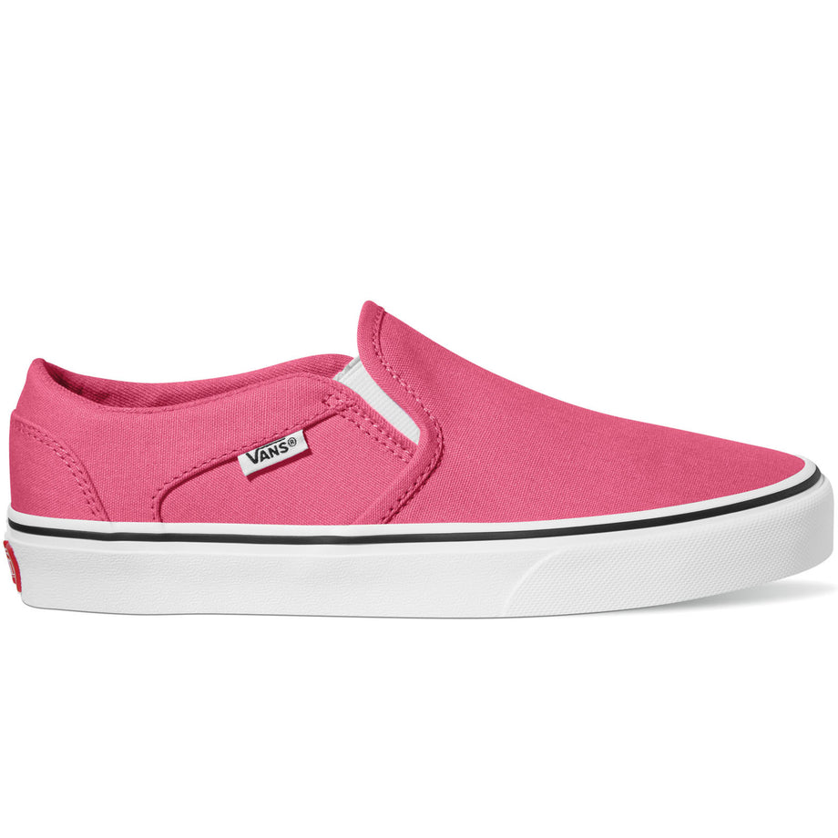 Vans Womens Asher Slip On Canvas Trainers Honeysuckle – Avenue 85