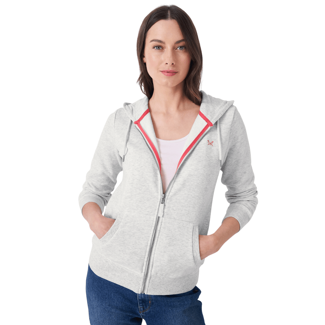 Heritage Zip Through Crew Clothing Ladies Hoodies Crew Clothing