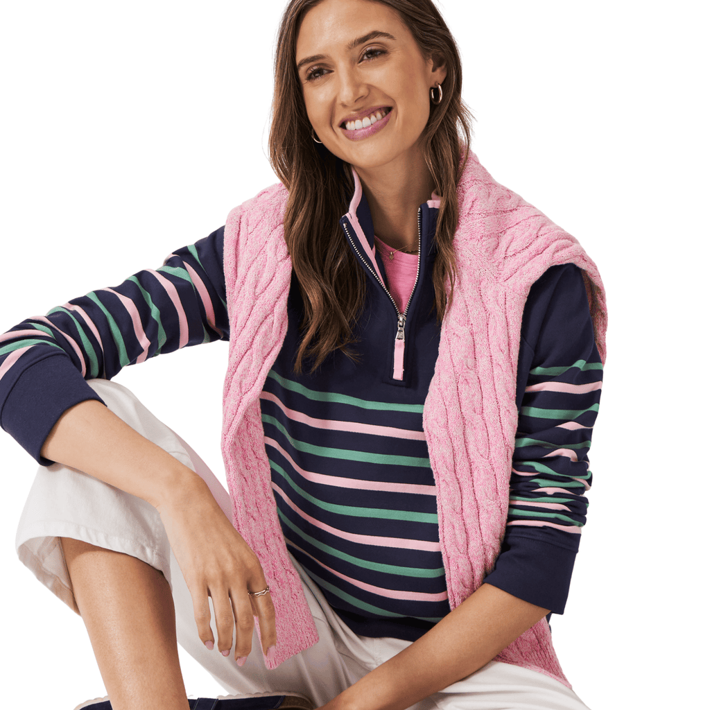 Navy / Multi Stripe