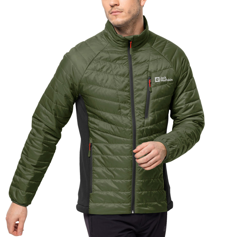 Jack Wolfskin Mens Routeburn Pro Quilted Insulated Jacket Avenue 85