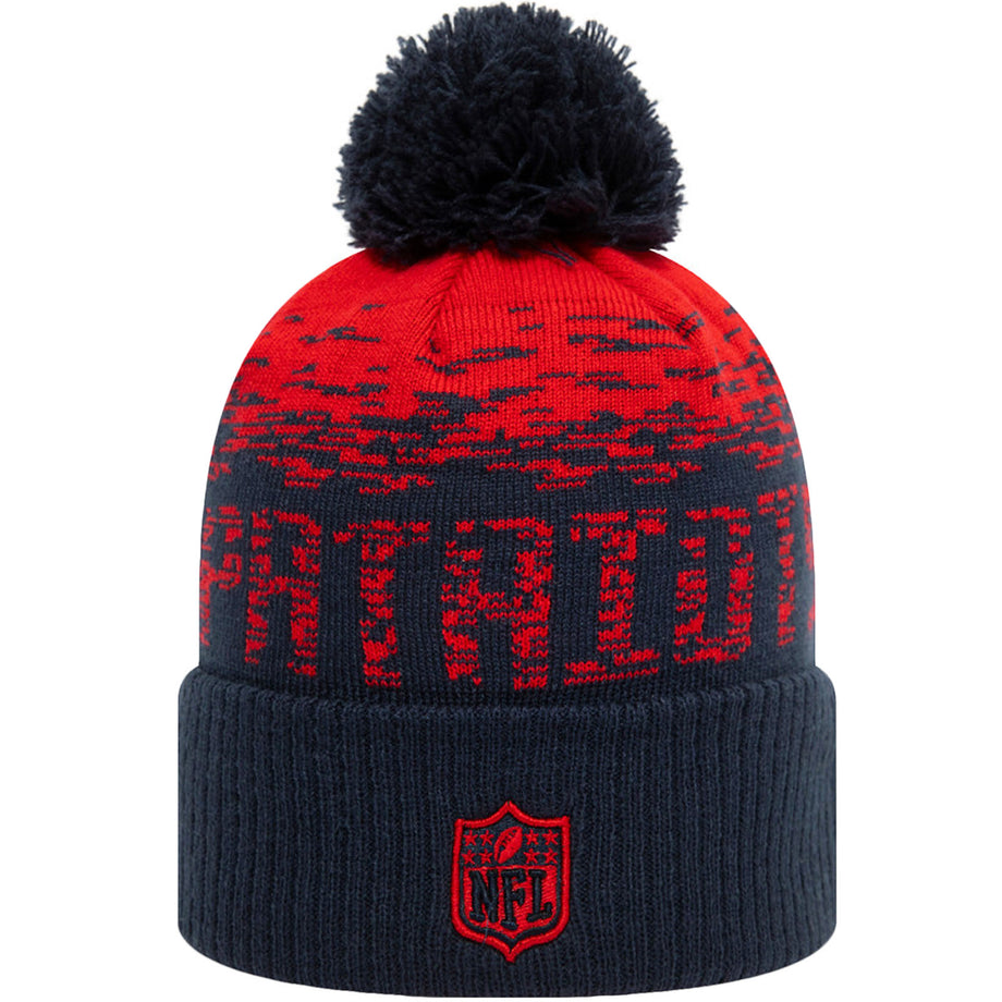 Patriots pom pom hat on sale