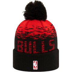 New Era Chicago Bulls NBA Bobble Hat Black Avenue 85