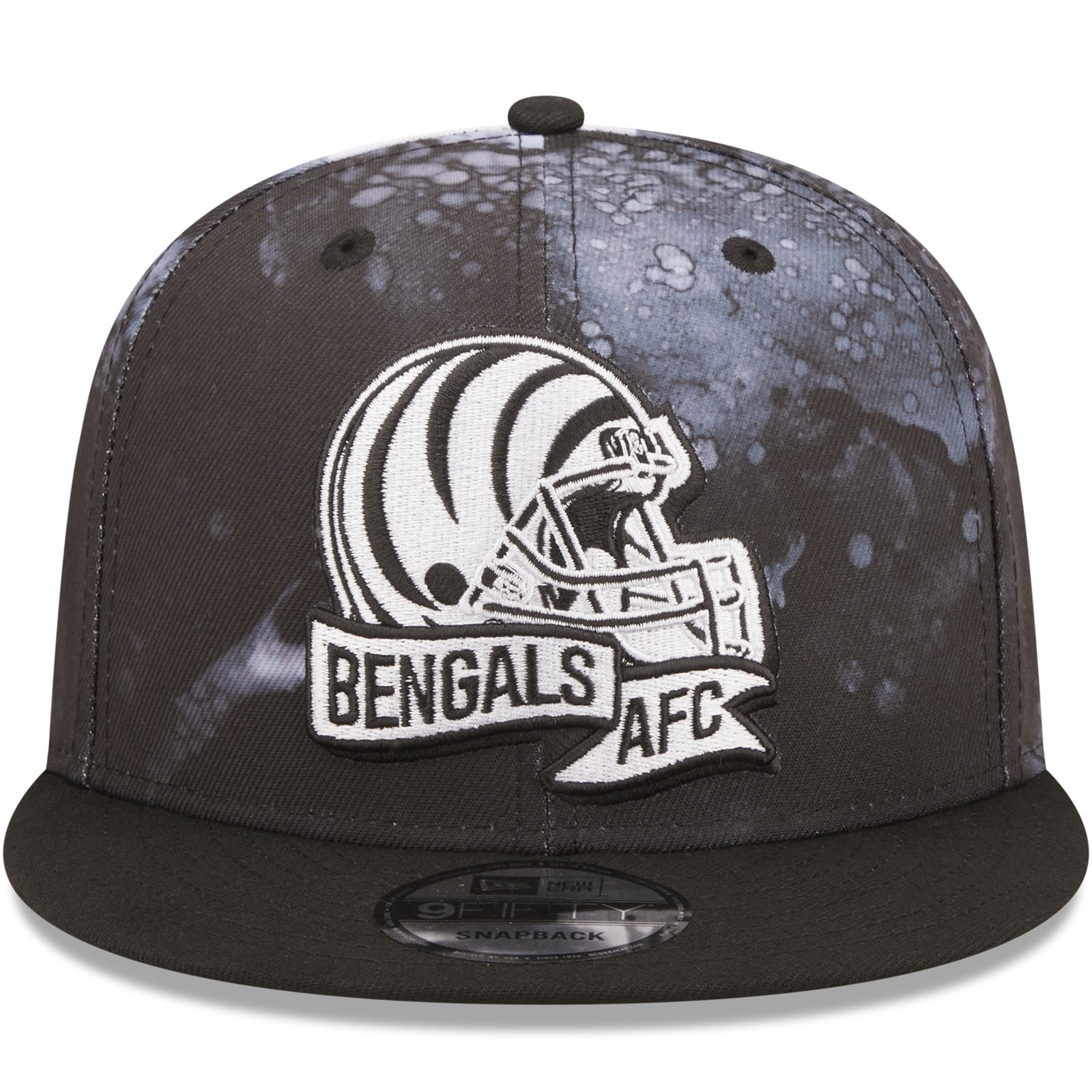 New Era Cincinnati Bengals Ink NFL Sideline 2022 9FIFTY Snapback Hat